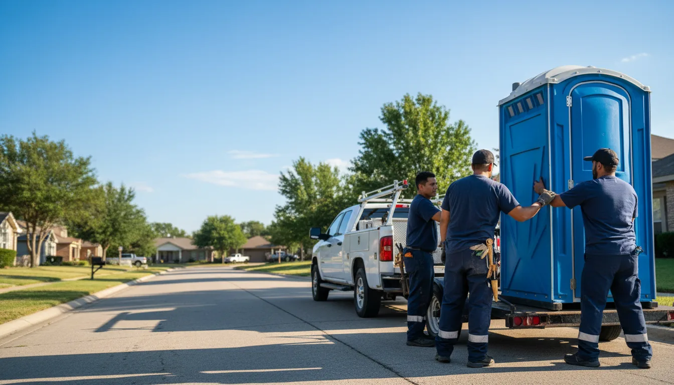Portable Toilet Rental in Gridley, IL near me